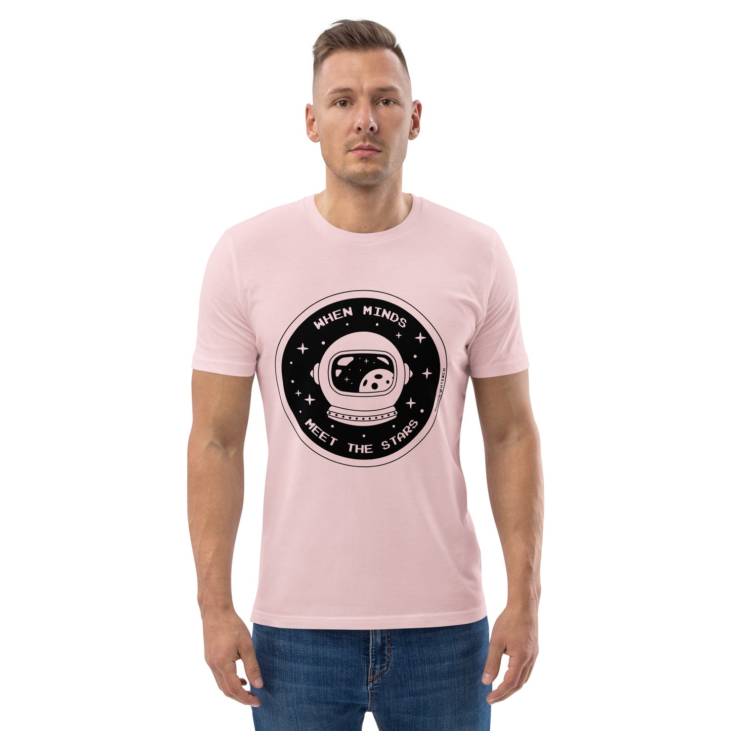 "When Minds Meet The Stars"-Unisex Quality Cotton Tee