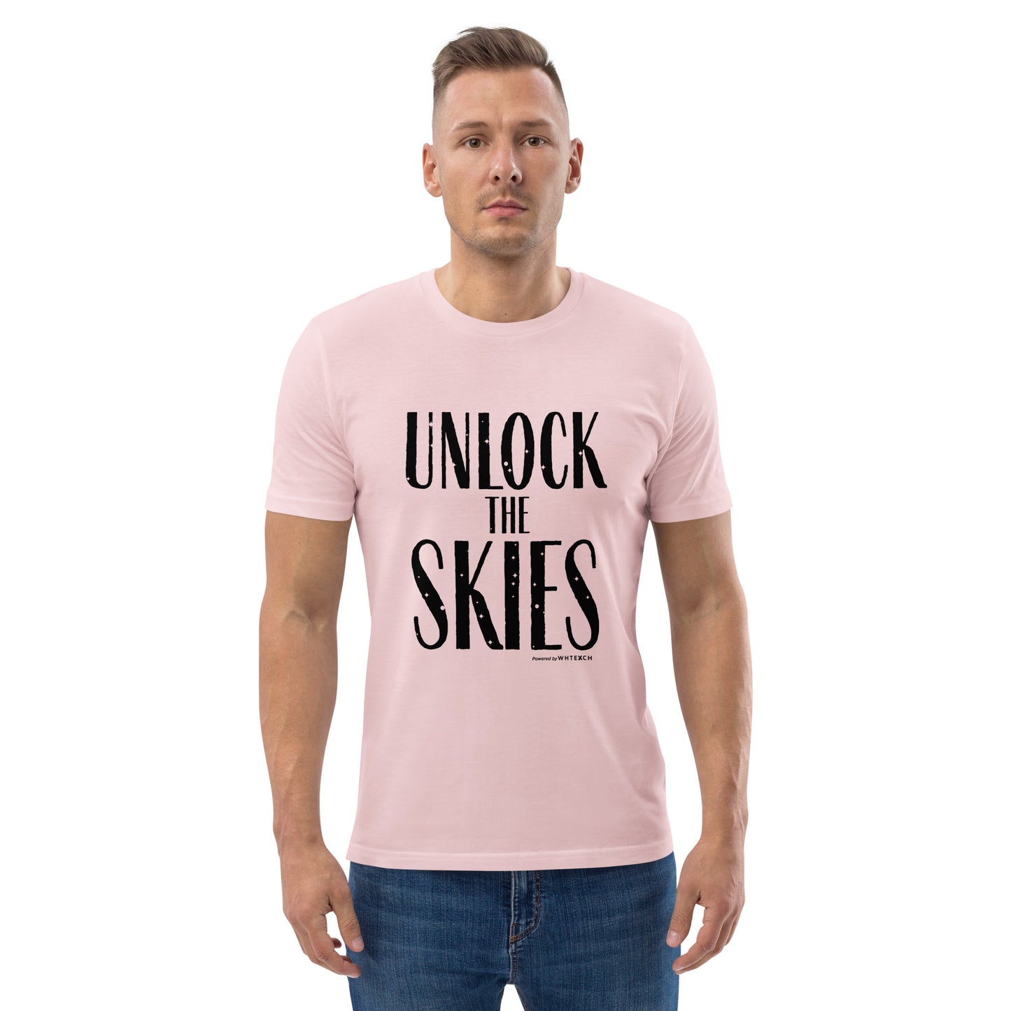 "Unlock The Skies"-Unisex Quality Cotton Tee