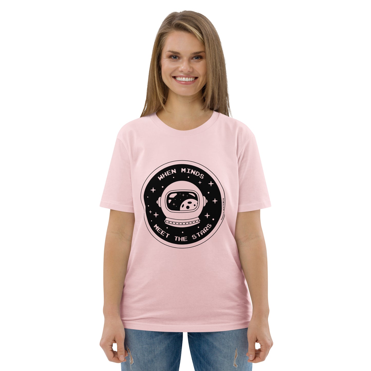 "When Minds Meet The Stars"-Unisex Quality Cotton Tee