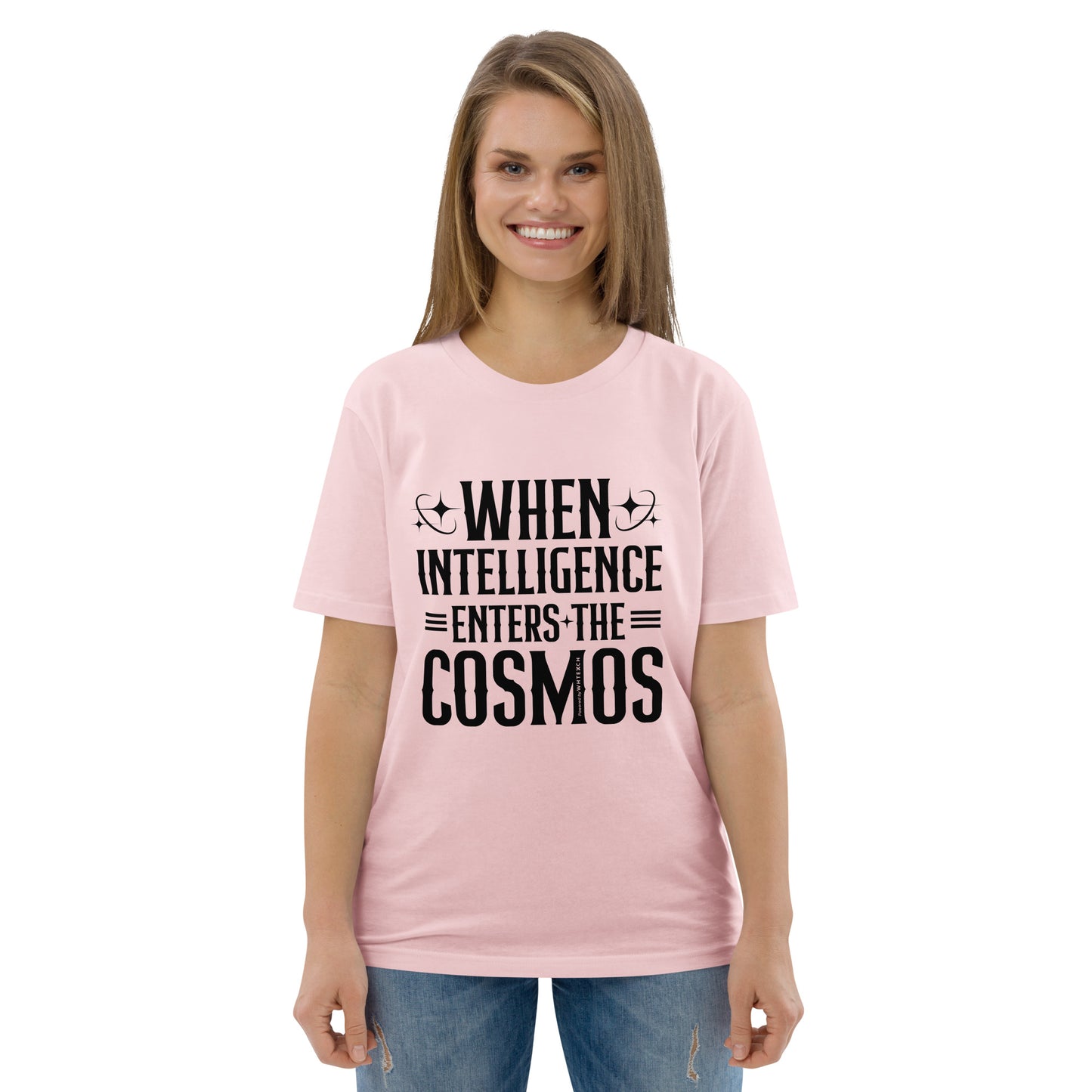 "When Intelligence Enters The Cosmos"-Unisex Quality Cotton Tee