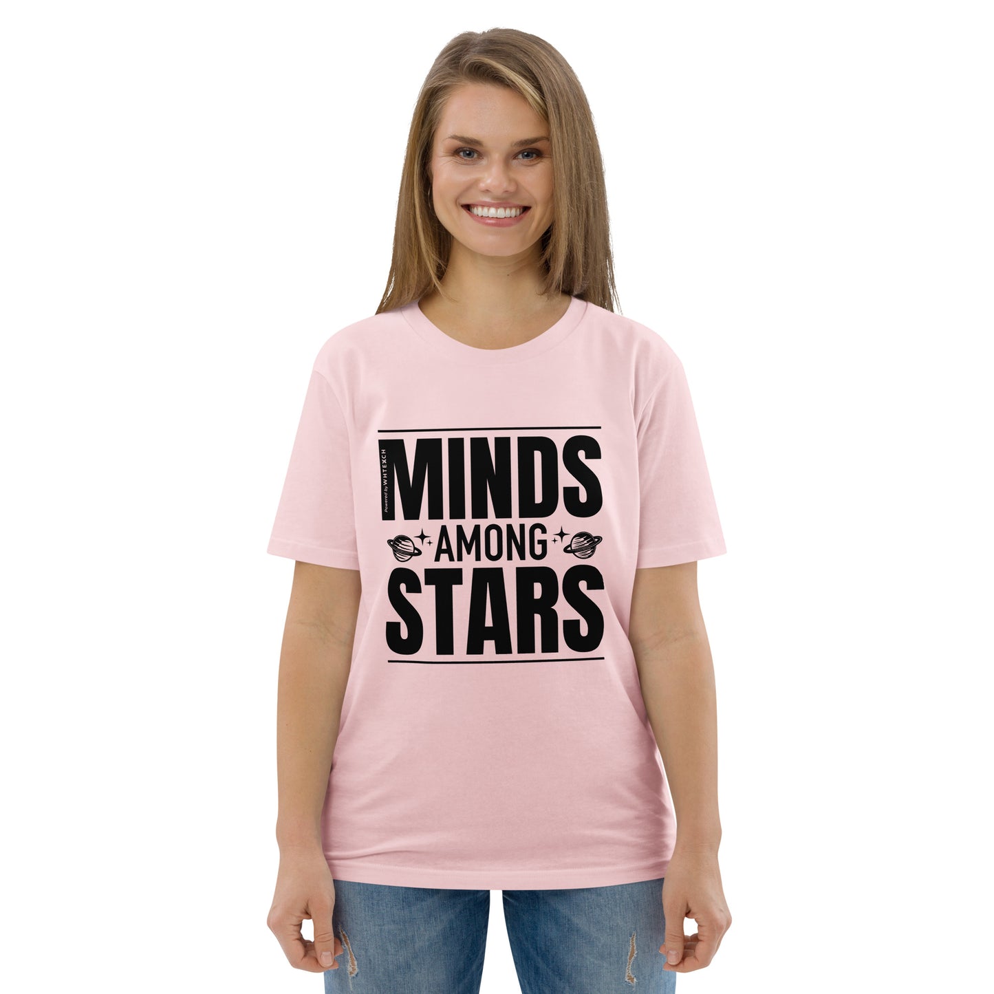 "Minds Among Stars"-Unisex Quality Cotton Tee