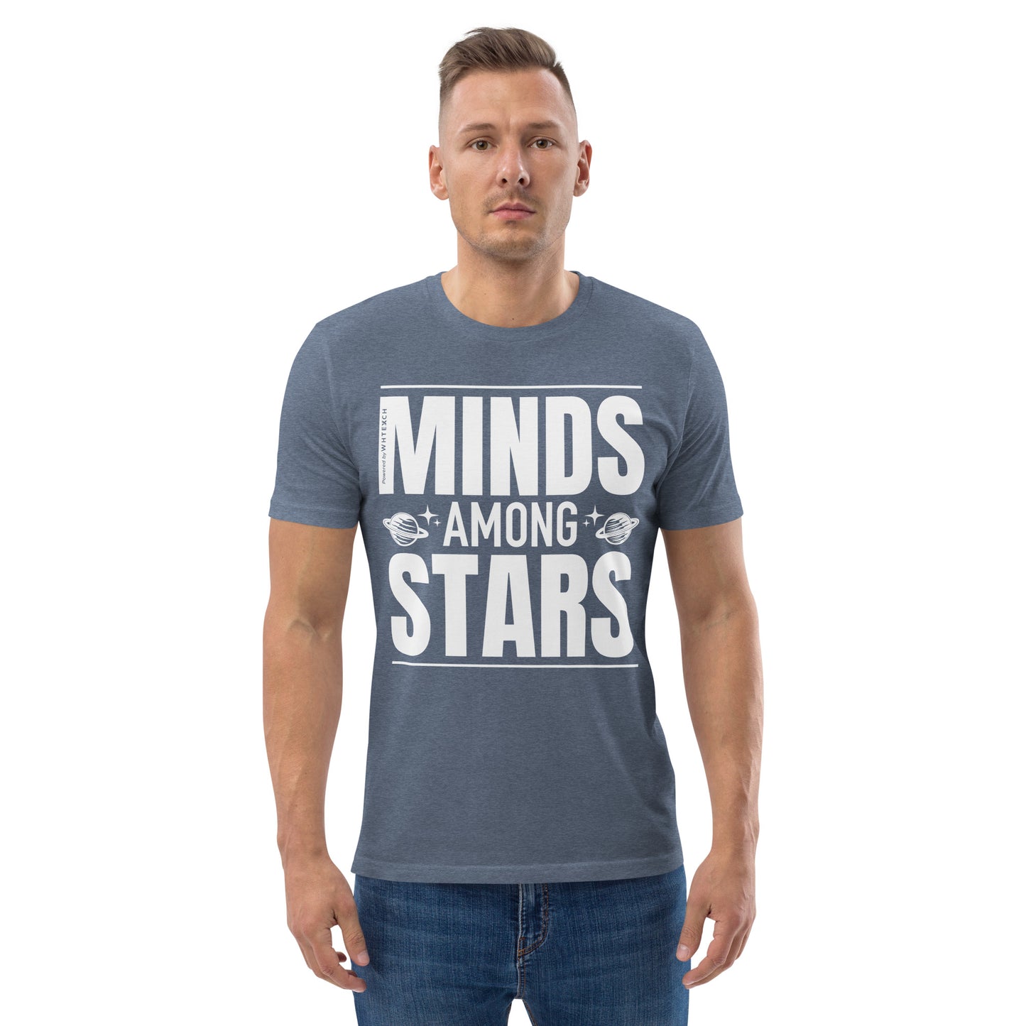 "Minds Among Stars"-Unisex Quality Cotton Tee
