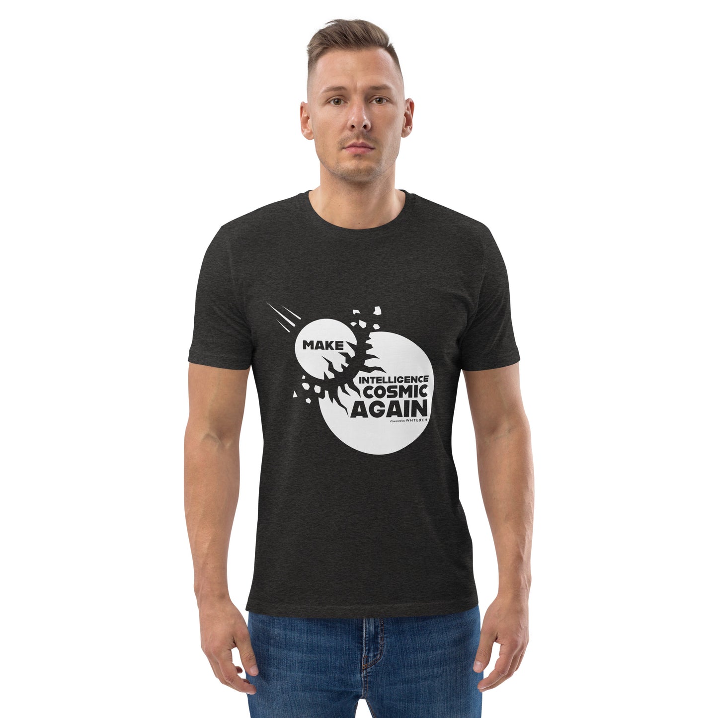 "Make Intelligence Cosmic Again"-Unisex Quality Cotton Tee