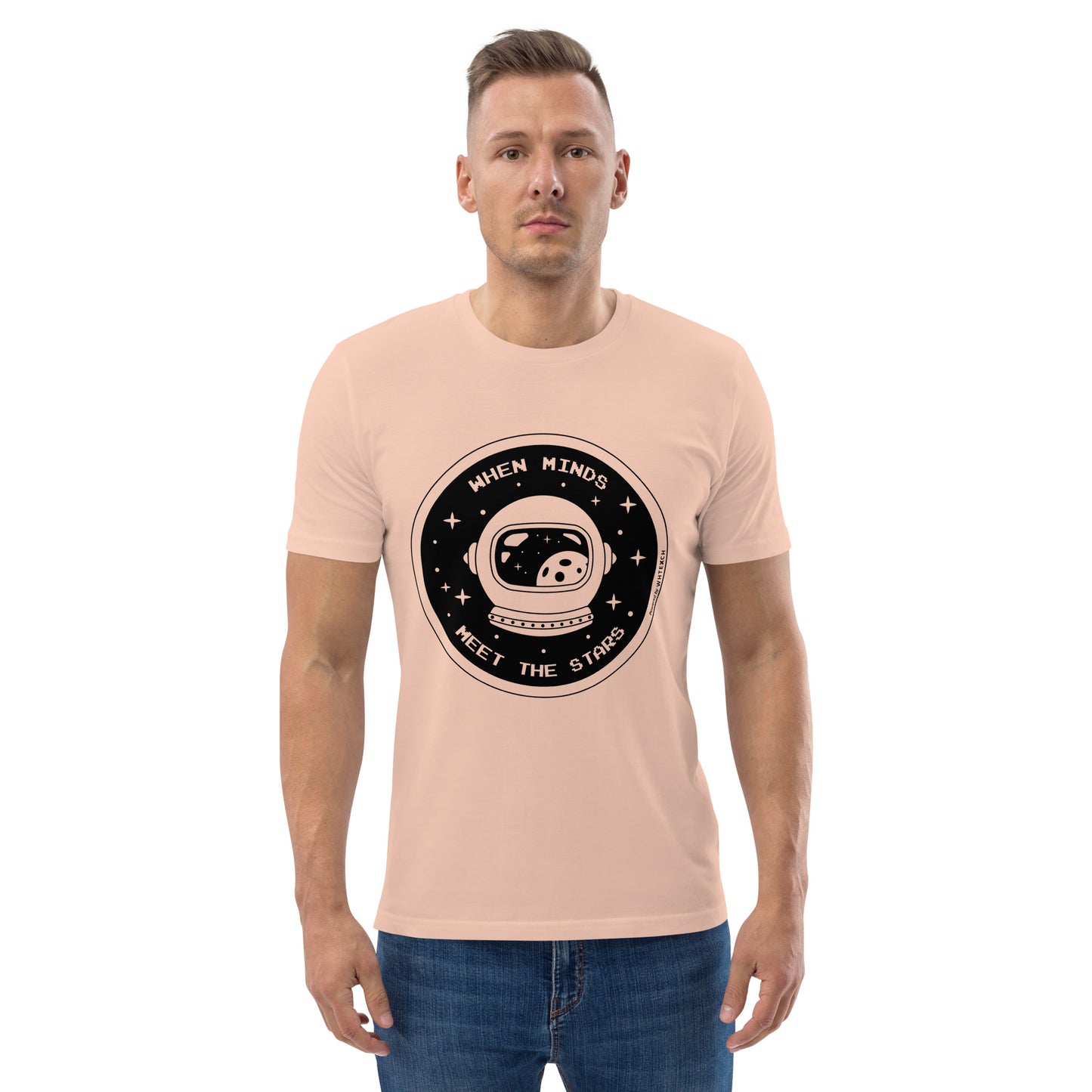 "When Minds Meet The Stars"-Unisex Quality Cotton Tee
