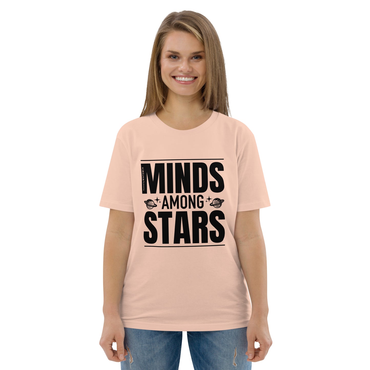 "Minds Among Stars"-Unisex Quality Cotton Tee