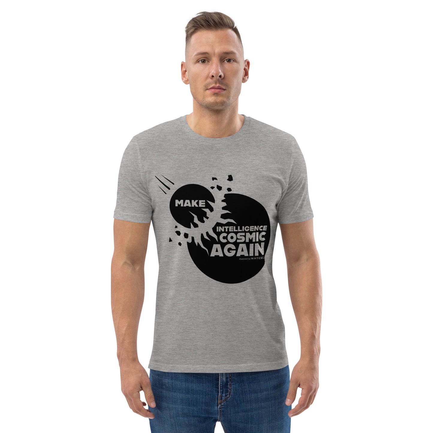 "Make Intelligence Cosmic Again"-Unisex Quality Cotton Tee