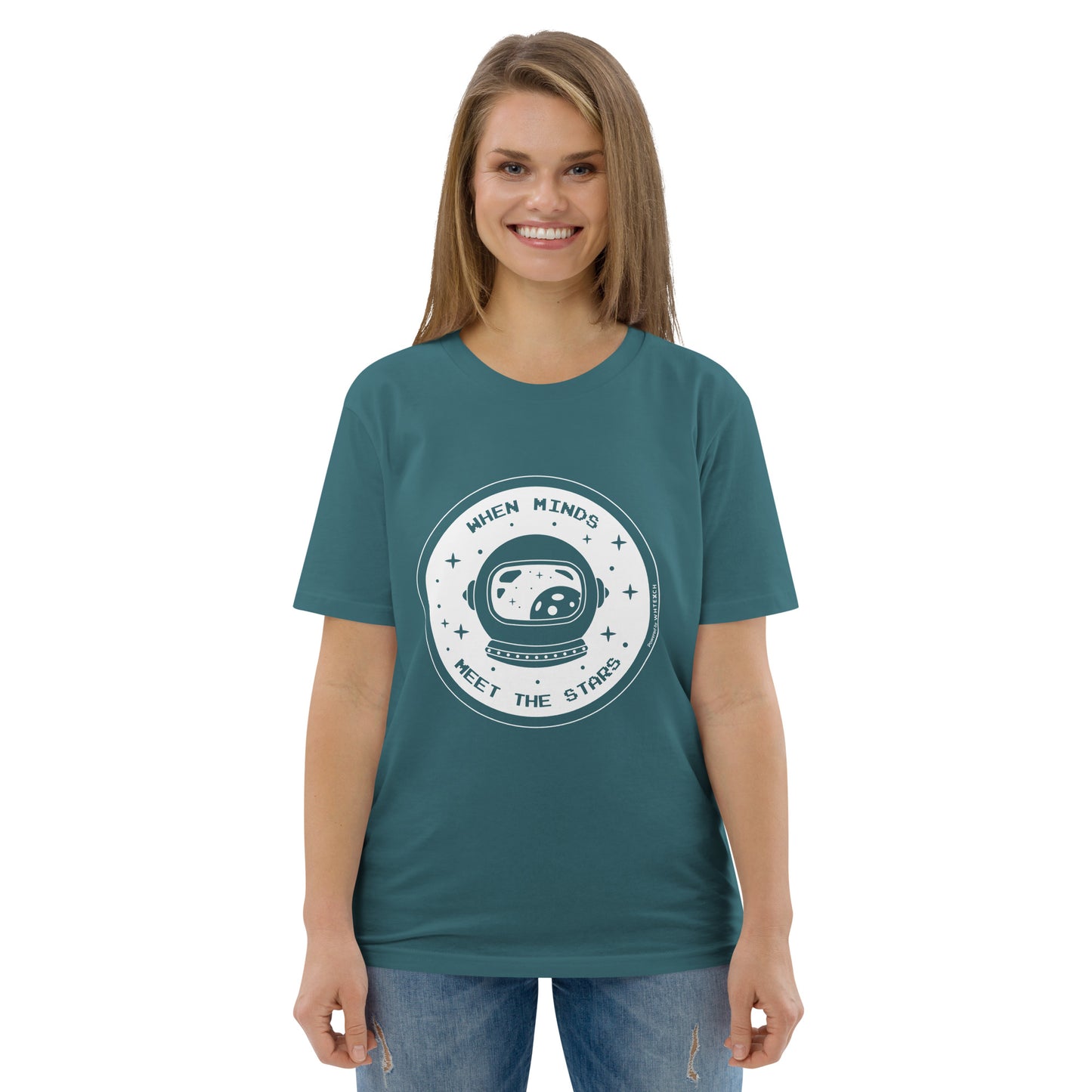 "When Minds Meet The Stars"-Unisex Quality Cotton Tee