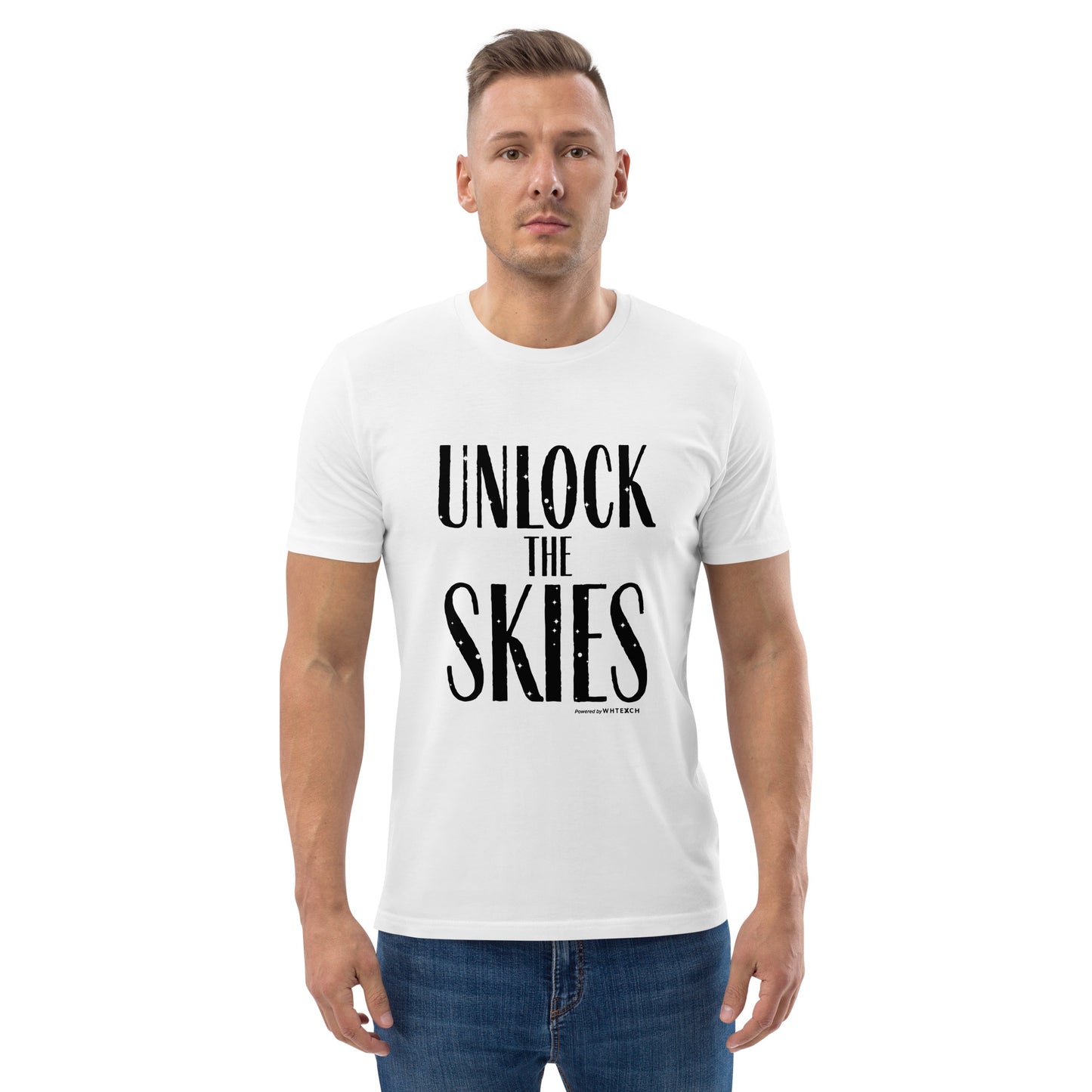 "Unlock The Skies"-Unisex Quality Cotton Tee