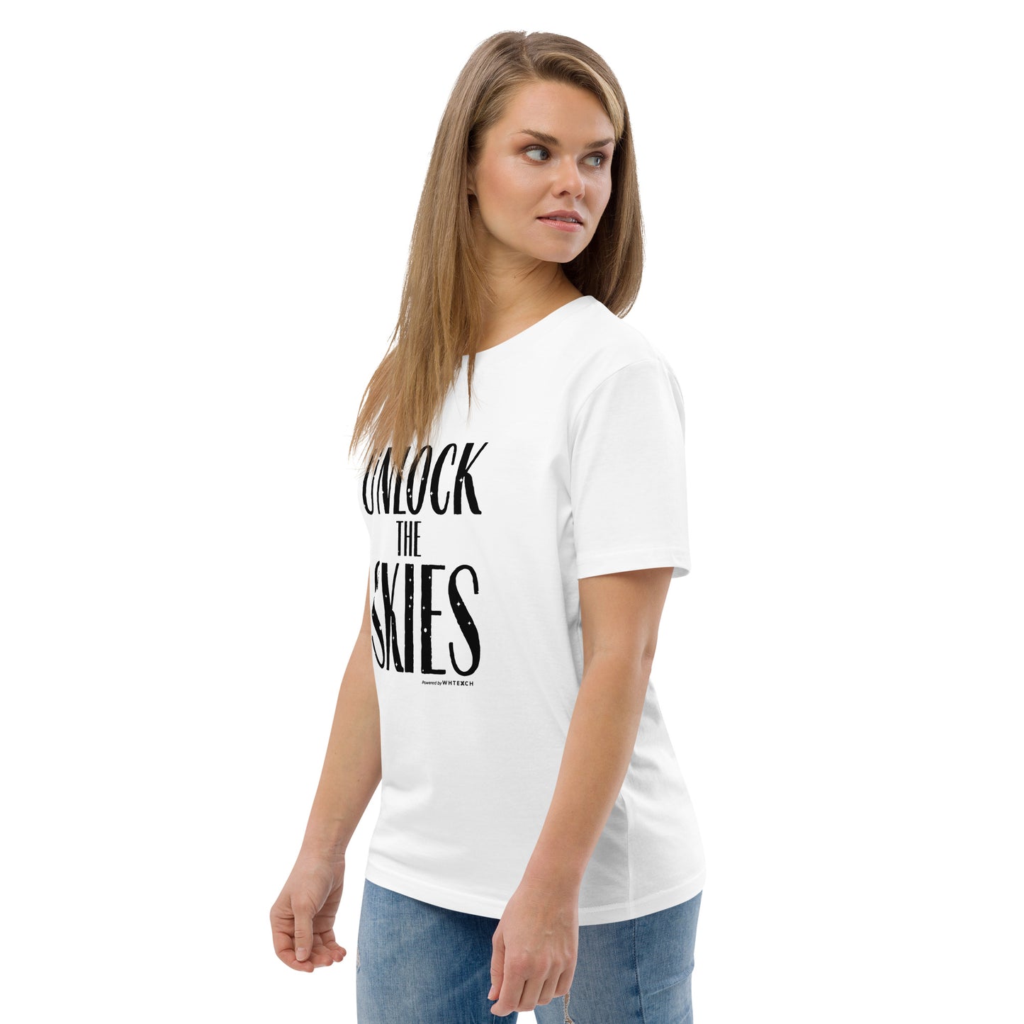 "Unlock The Skies"-Unisex Quality Cotton Tee