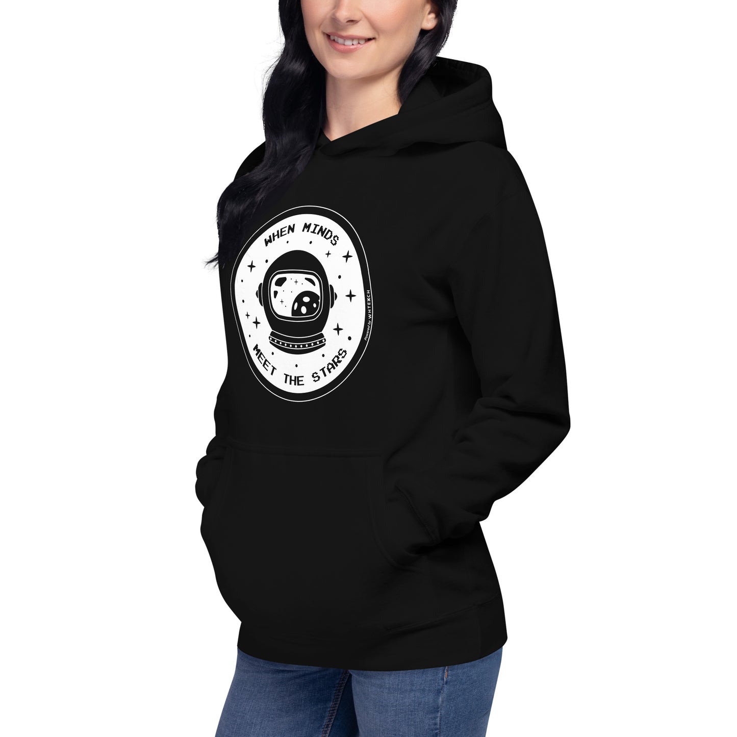 "When Minds Meet The Stars"-Unisex Quality Cotton Hoodie