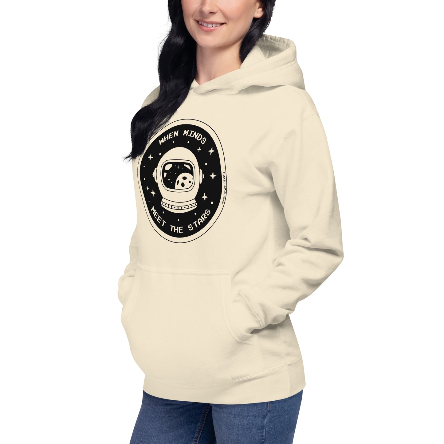 "When Minds Meet The Stars"-Unisex Quality Cotton Hoodie