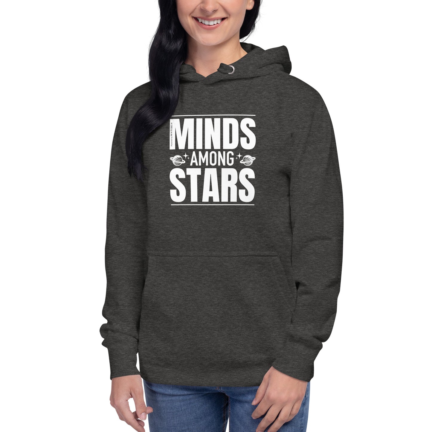 "Minds Among Stars"-Unisex Quality Cotton Hoodie