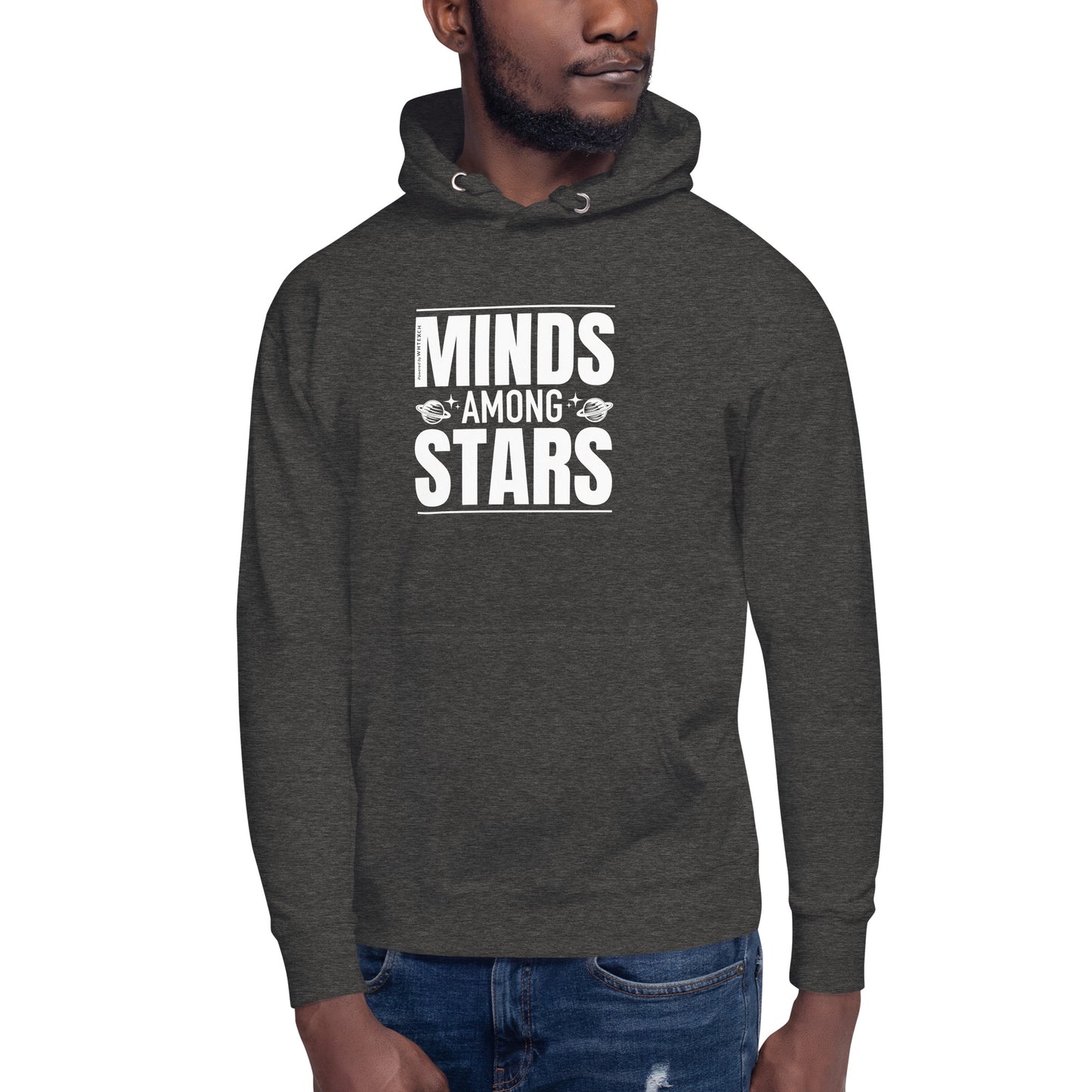 "Minds Among Stars"-Unisex Quality Cotton Hoodie