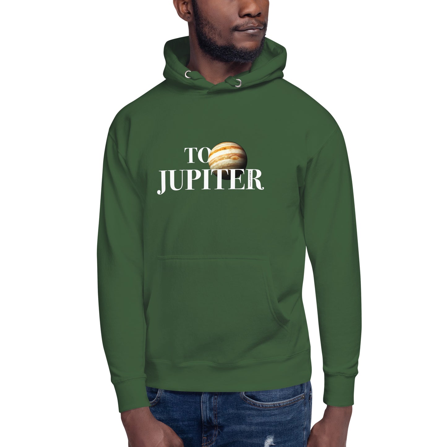 "To Jupiter"-Unisex Quality Cotton Hoodie