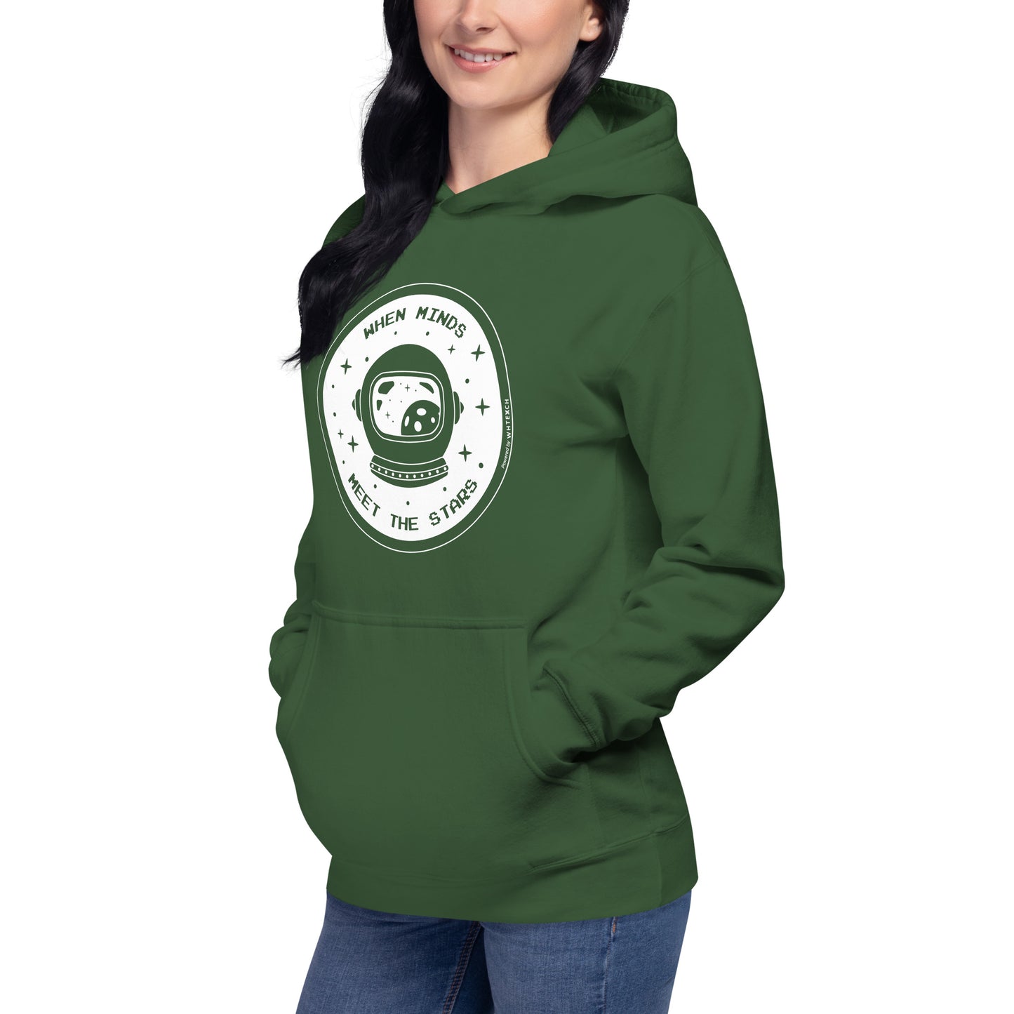 "When Minds Meet The Stars"-Unisex Quality Cotton Hoodie