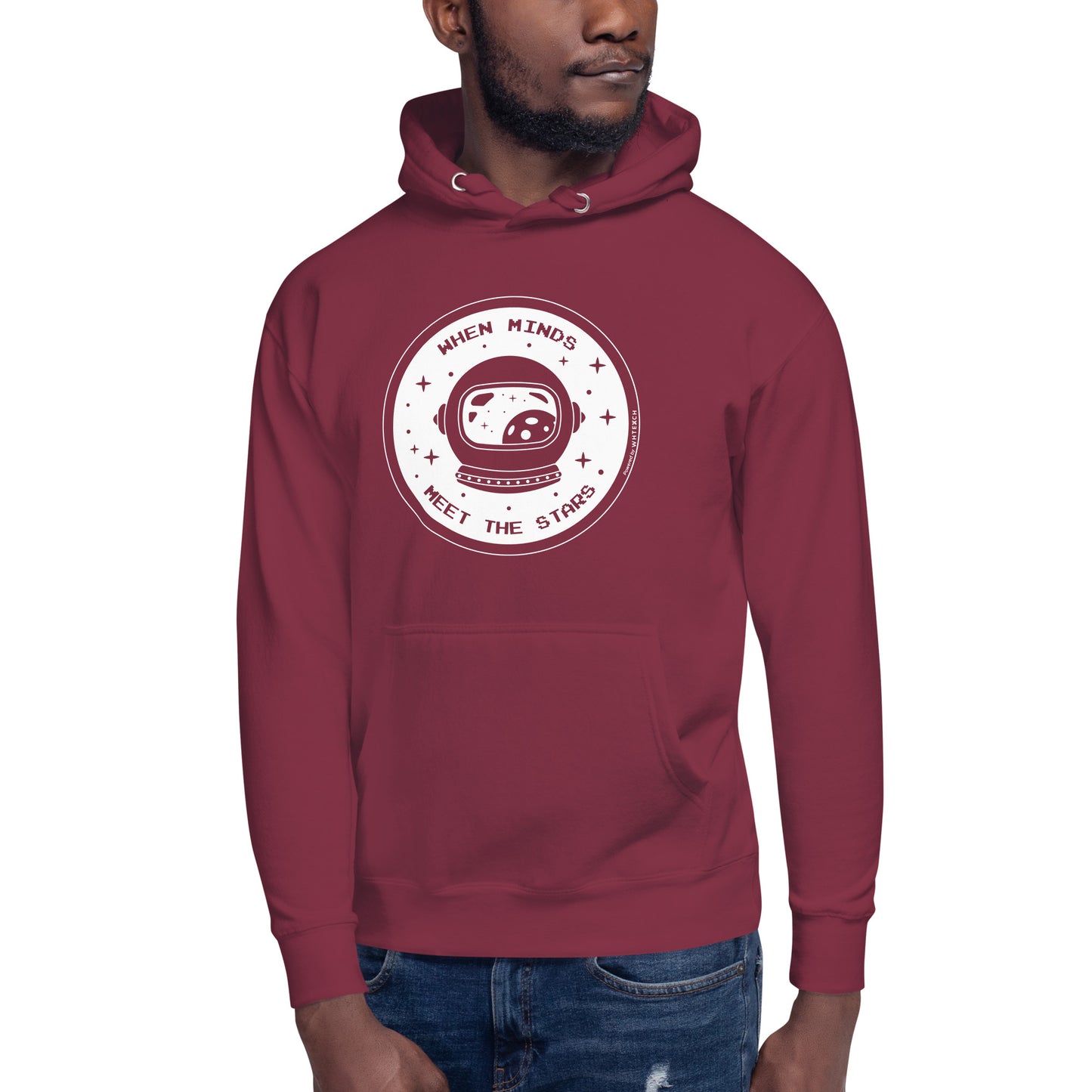 "When Minds Meet The Stars"-Unisex Quality Cotton Hoodie