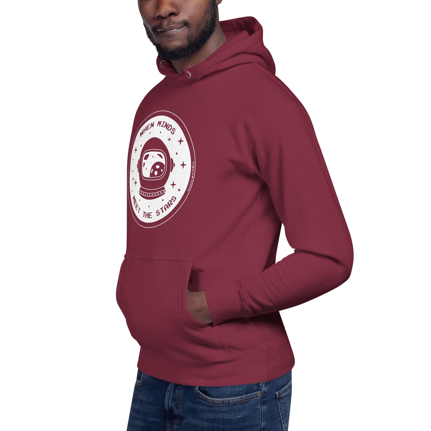 "When Minds Meet The Stars"-Unisex Quality Cotton Hoodie