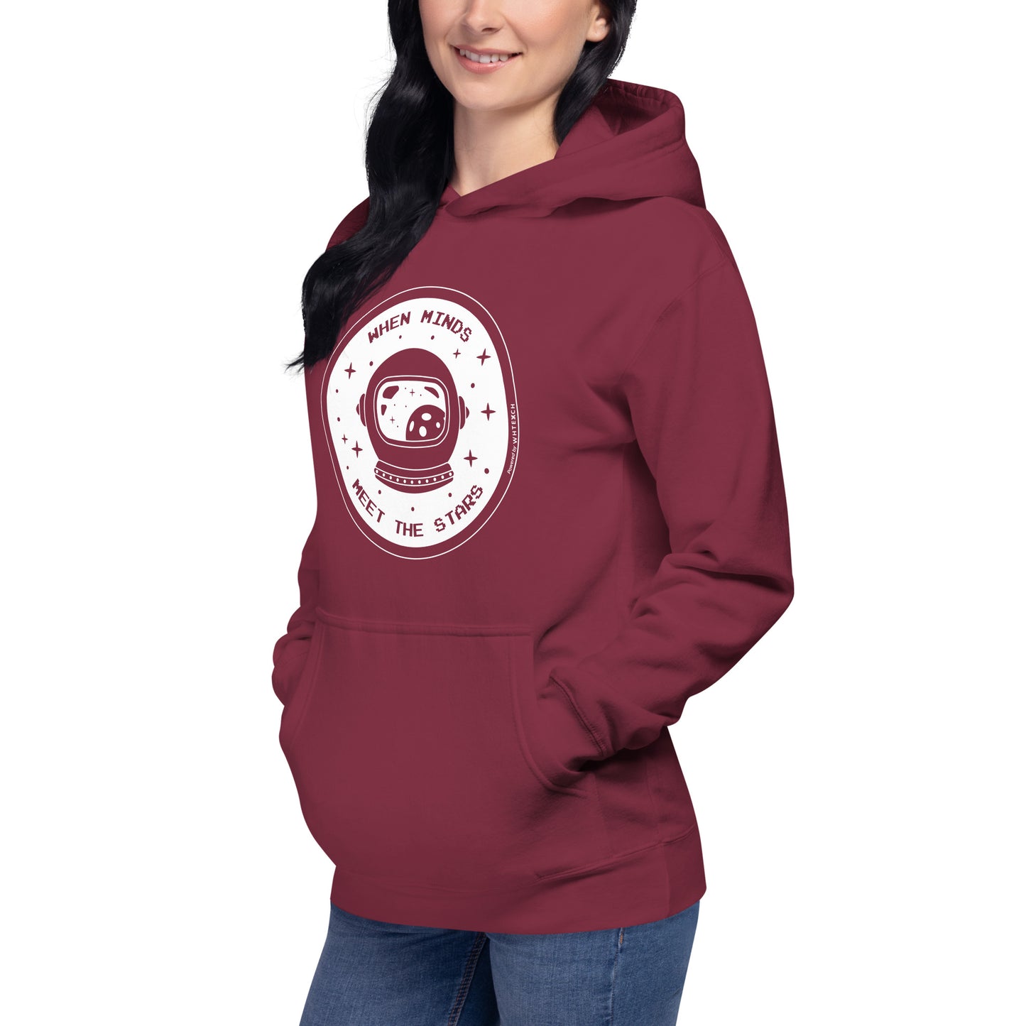 "When Minds Meet The Stars"-Unisex Quality Cotton Hoodie