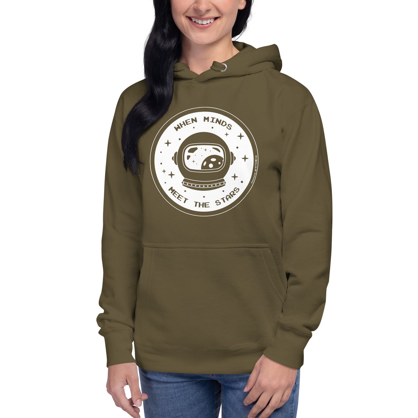 "When Minds Meet The Stars"-Unisex Quality Cotton Hoodie