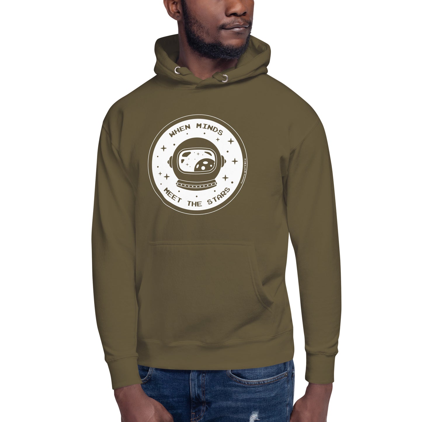 "When Minds Meet The Stars"-Unisex Quality Cotton Hoodie