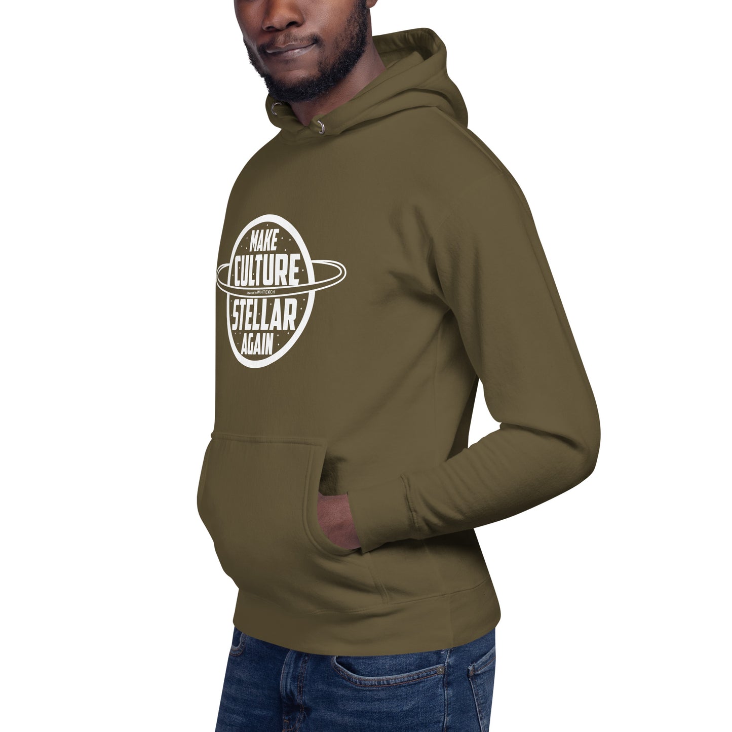 "Make Culture Stellar Again"-Unisex Quality Cotton Hoodie