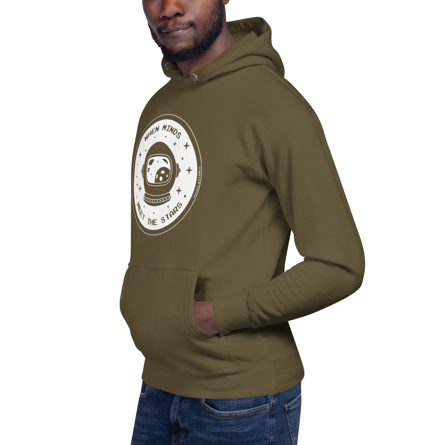 "When Minds Meet The Stars"-Unisex Quality Cotton Hoodie