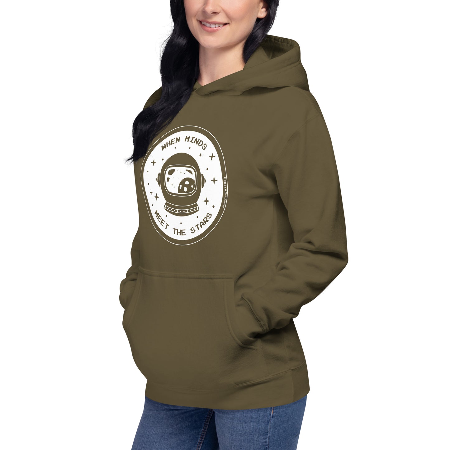"When Minds Meet The Stars"-Unisex Quality Cotton Hoodie