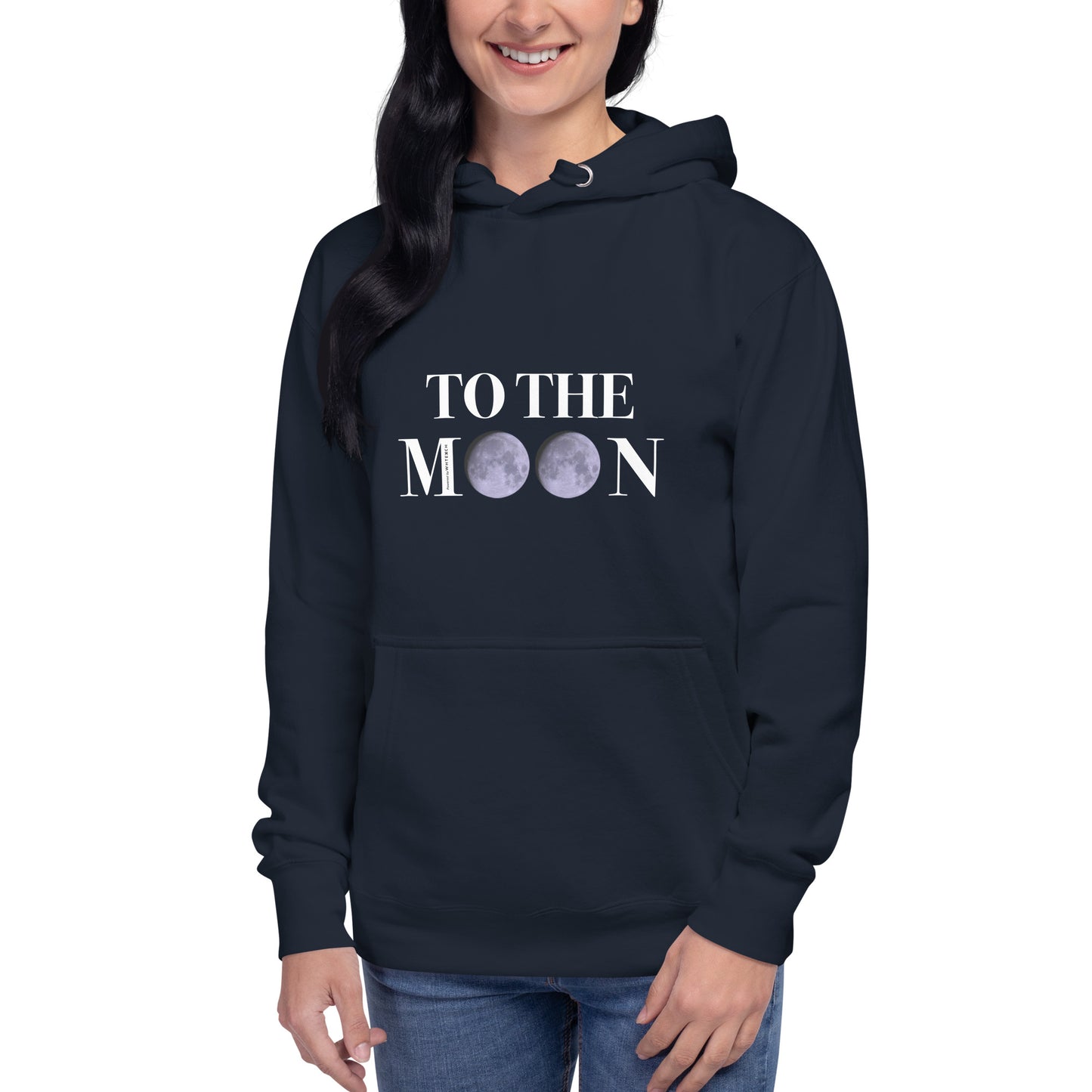 "To The Moon"-Unisex Quality Cotton Hoodie