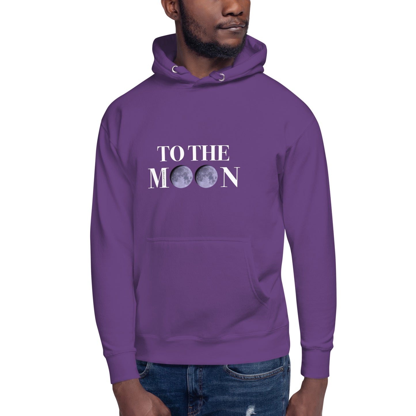 "To The Moon"-Unisex Quality Cotton Hoodie