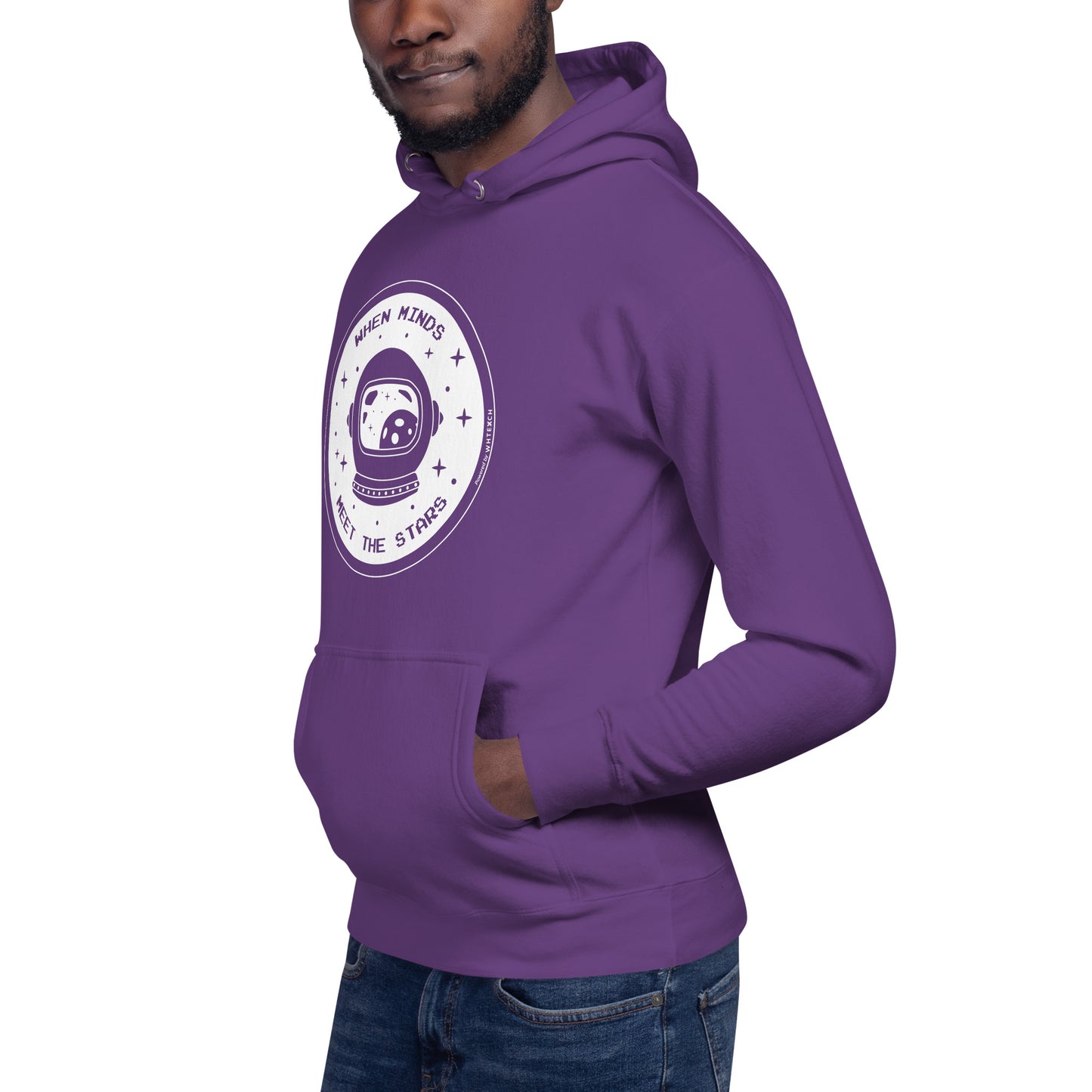 "When Minds Meet The Stars"-Unisex Quality Cotton Hoodie