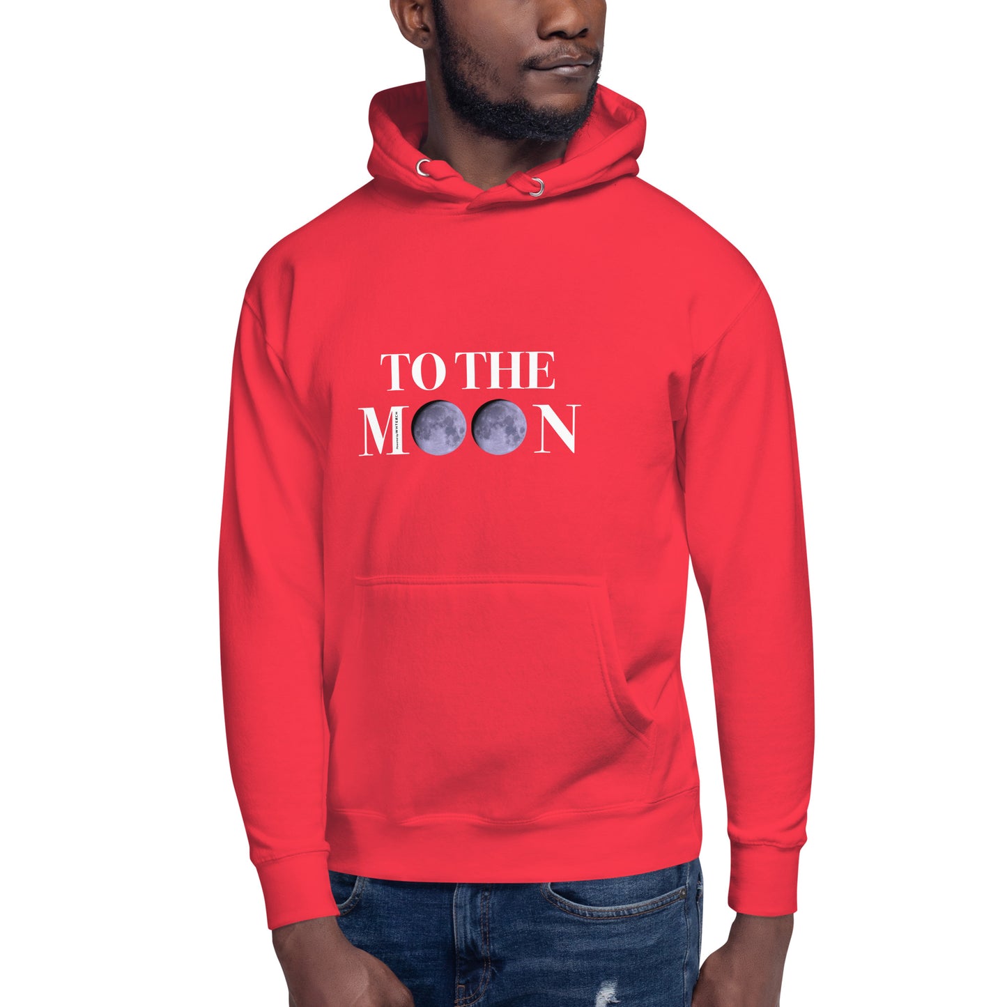 "To The Moon"-Unisex Quality Cotton Hoodie