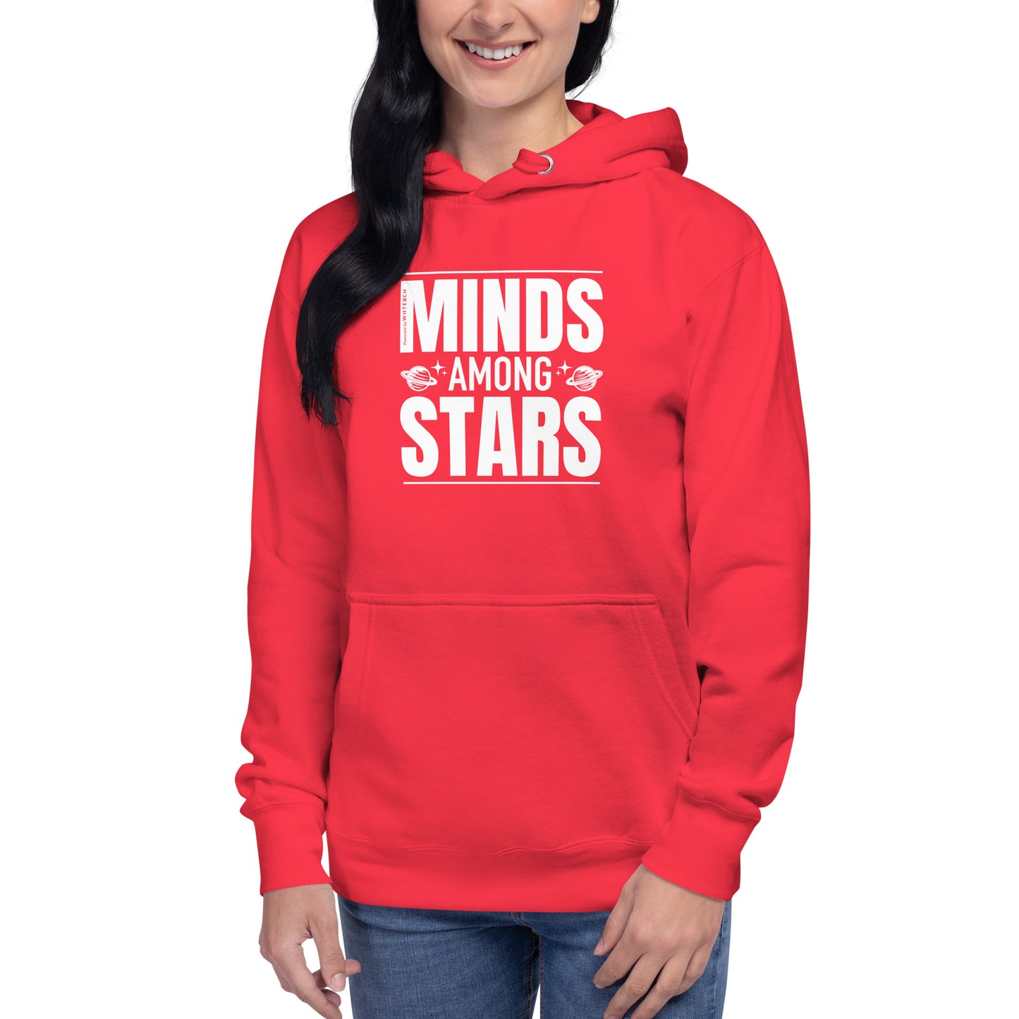 "Minds Among Stars"-Unisex Quality Cotton Hoodie