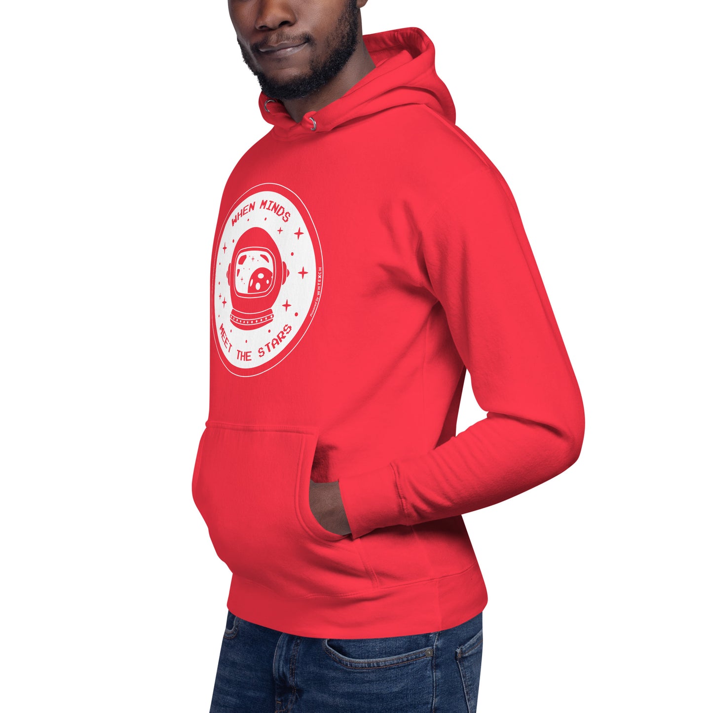 "When Minds Meet The Stars"-Unisex Quality Cotton Hoodie