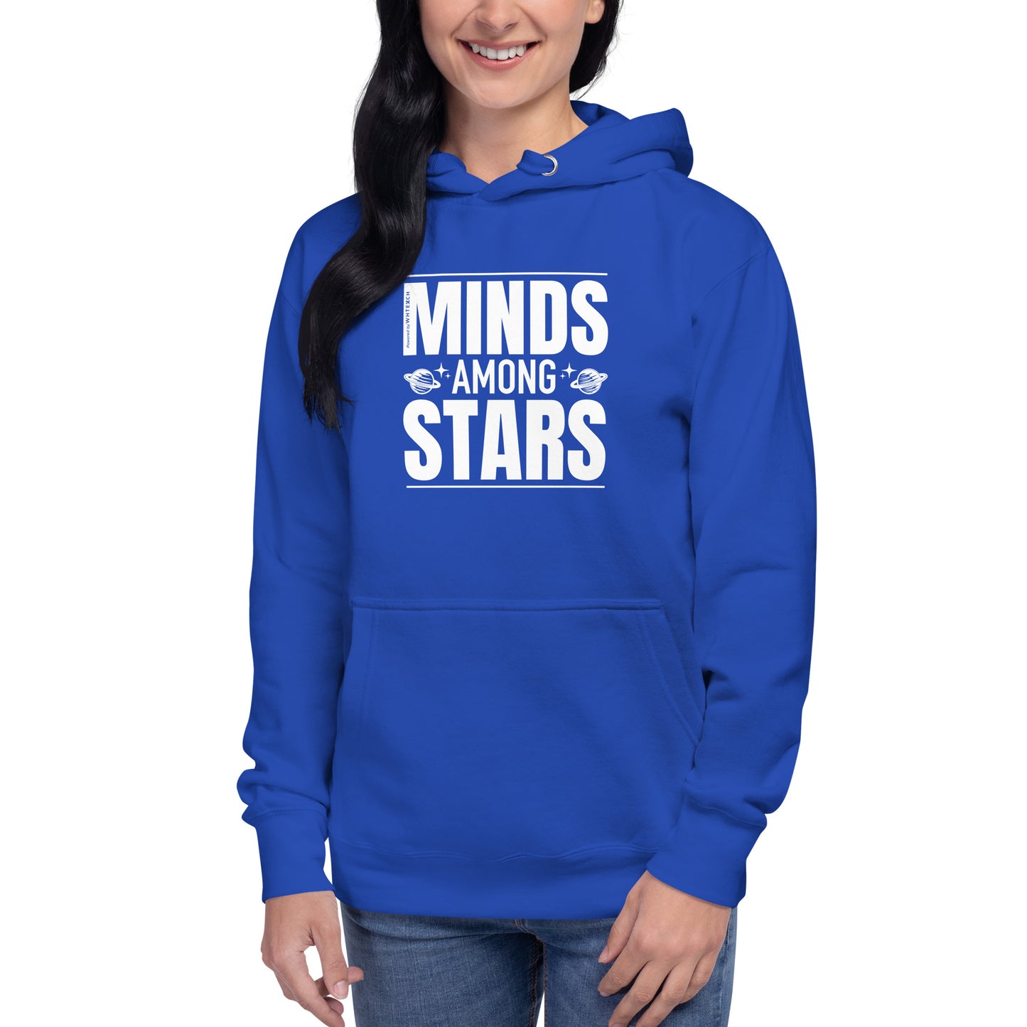 "Minds Among Stars"-Unisex Quality Cotton Hoodie