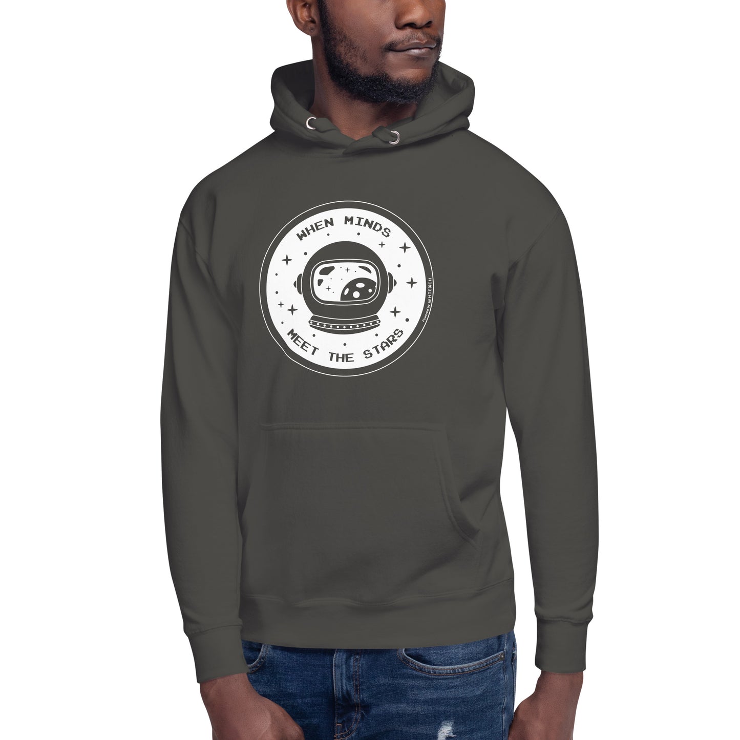 "When Minds Meet The Stars"-Unisex Quality Cotton Hoodie