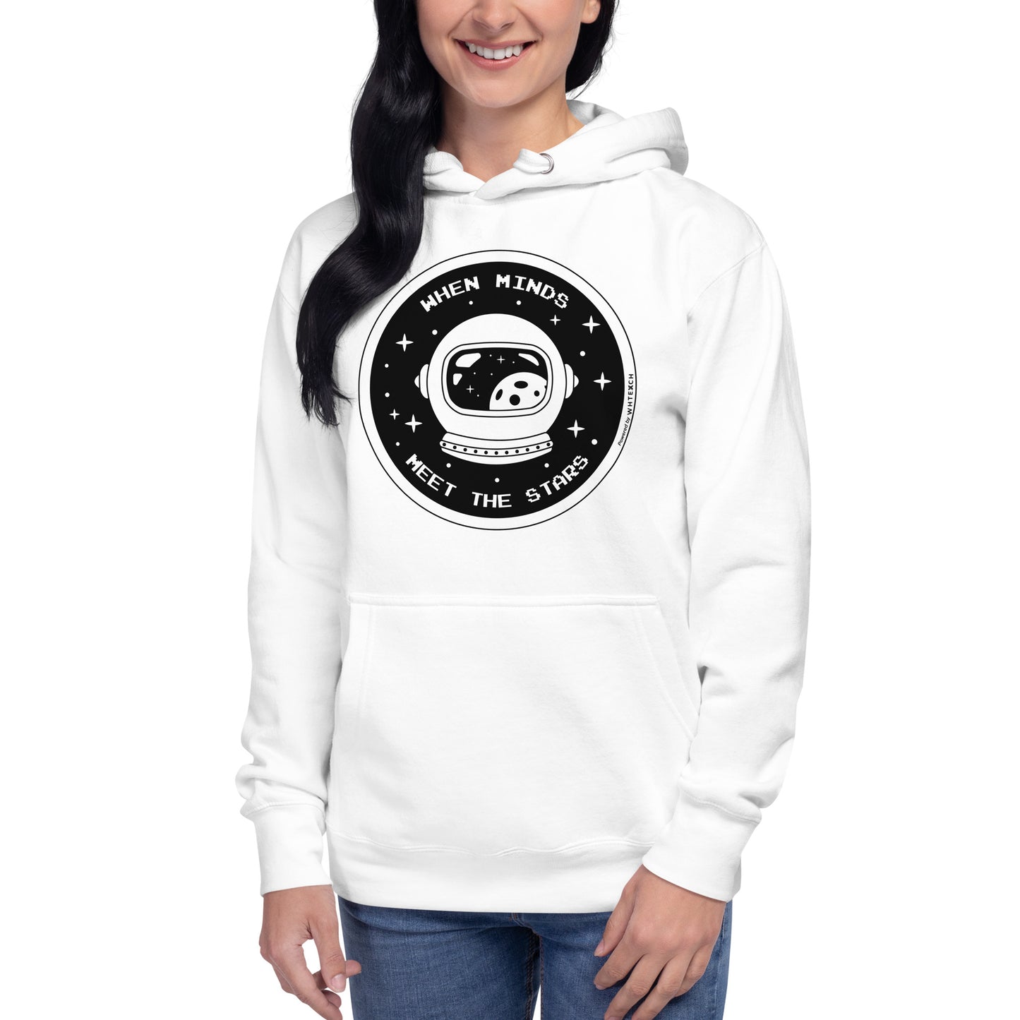 "When Minds Meet The Stars"-Unisex Quality Cotton Hoodie