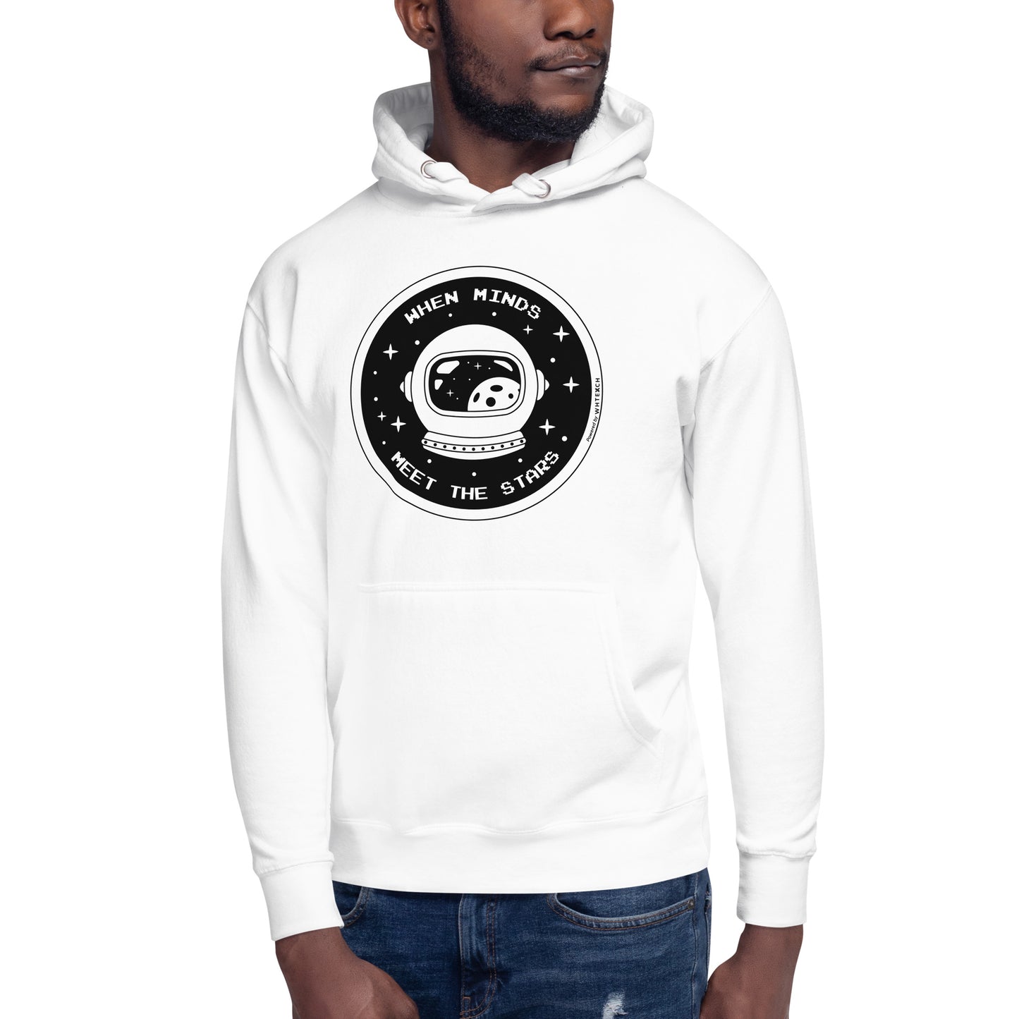 "When Minds Meet The Stars"-Unisex Quality Cotton Hoodie