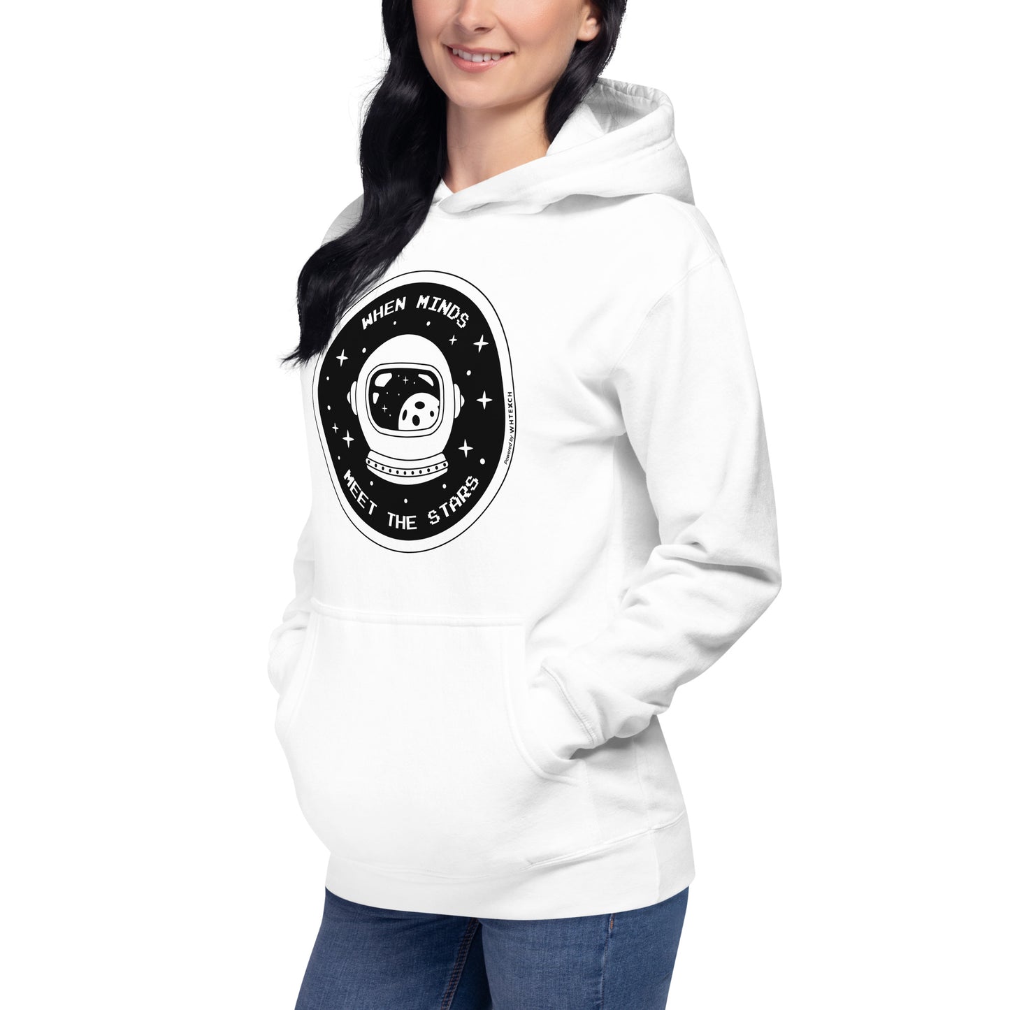 "When Minds Meet The Stars"-Unisex Quality Cotton Hoodie