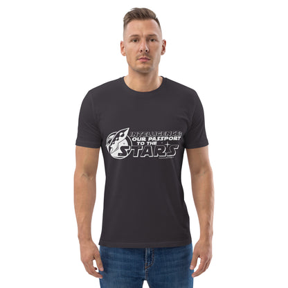 "Intelligence: Our Passport To The Stars"-Unisex Quality Cotton Tee