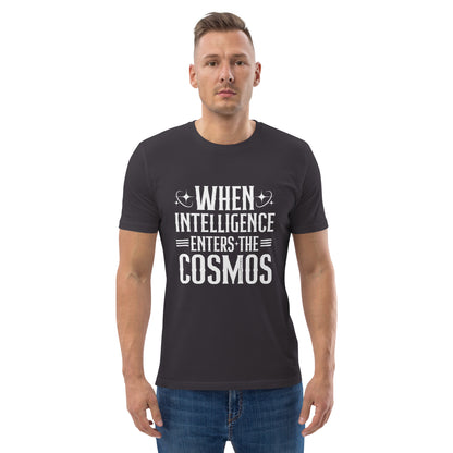 "When Intelligence Enters The Cosmos"-Unisex Quality Cotton Tee