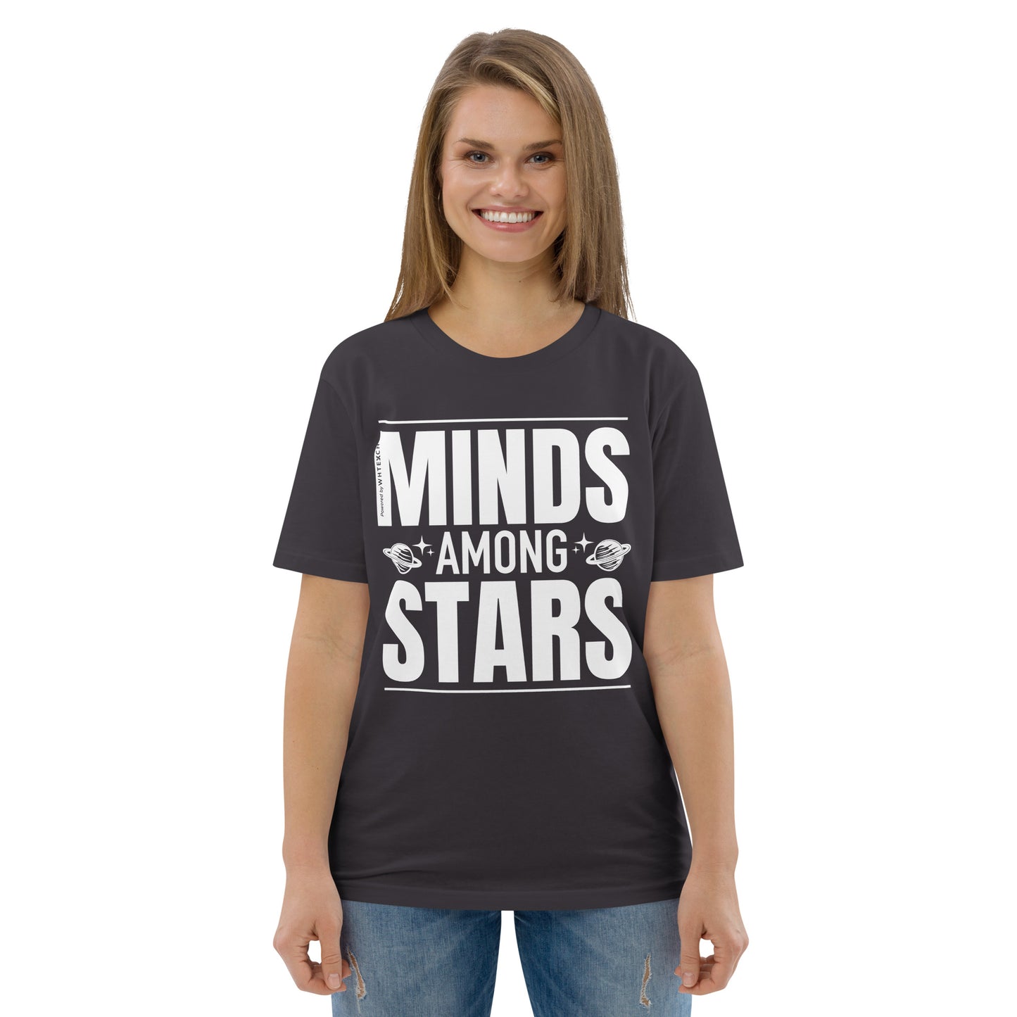 "Minds Among Stars"-Unisex Quality Cotton Tee