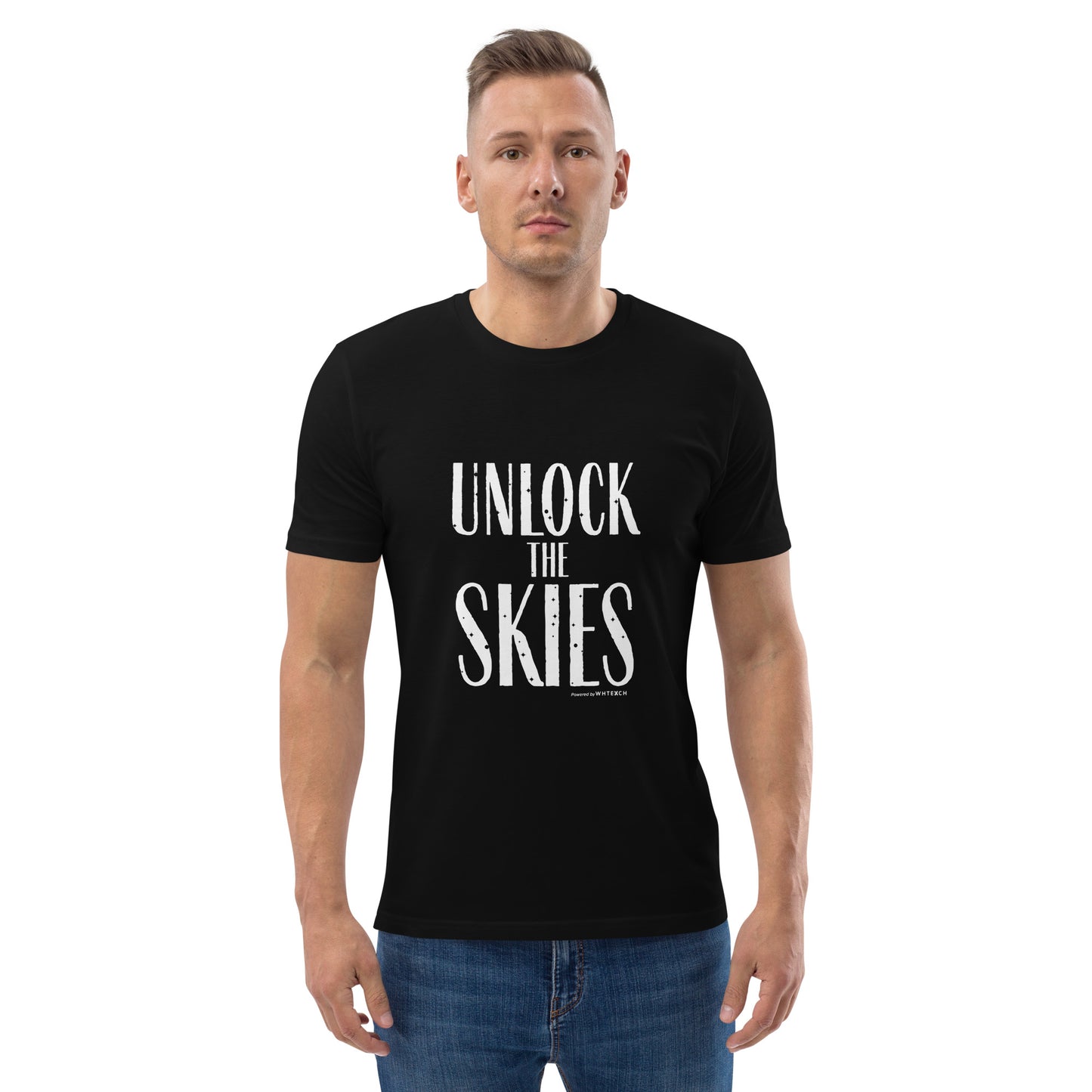 "Unlock The Skies"-Unisex Quality Cotton Tee