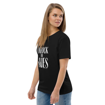 "Unlock The Skies"-Unisex Quality Cotton Tee