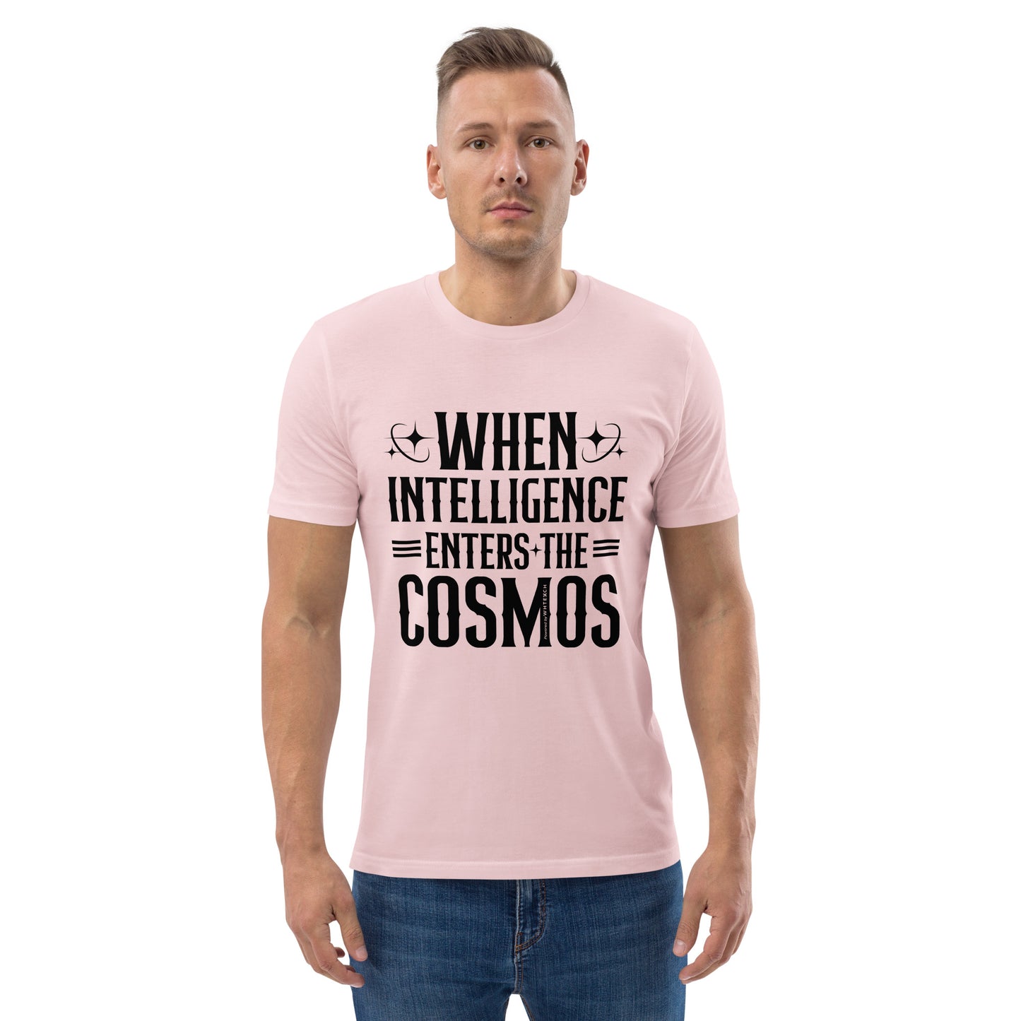 "When Intelligence Enters The Cosmos"-Unisex Quality Cotton Tee