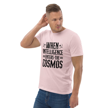 "When Intelligence Enters The Cosmos"-Unisex Quality Cotton Tee