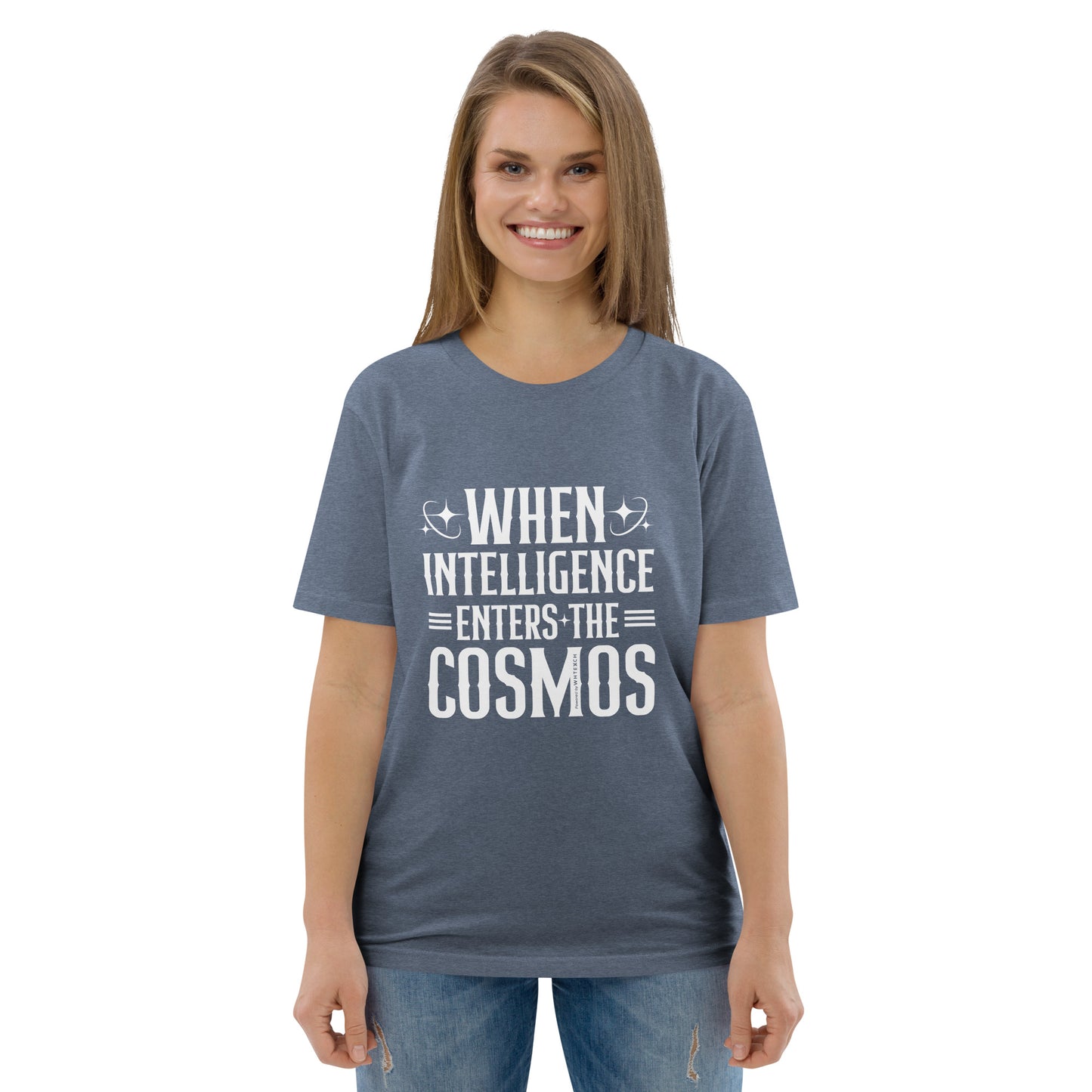 "When Intelligence Enters The Cosmos"-Unisex Quality Cotton Tee