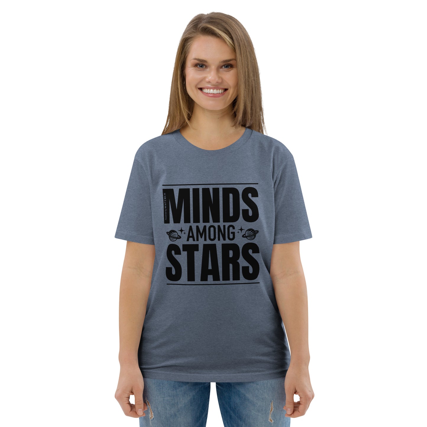 "Minds Among Stars"-Unisex Quality Cotton Tee