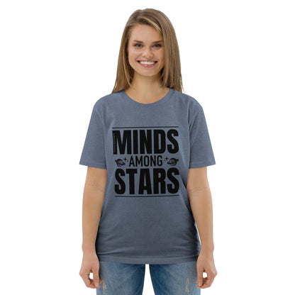 "Minds Among Stars"-Unisex Quality Cotton Tee