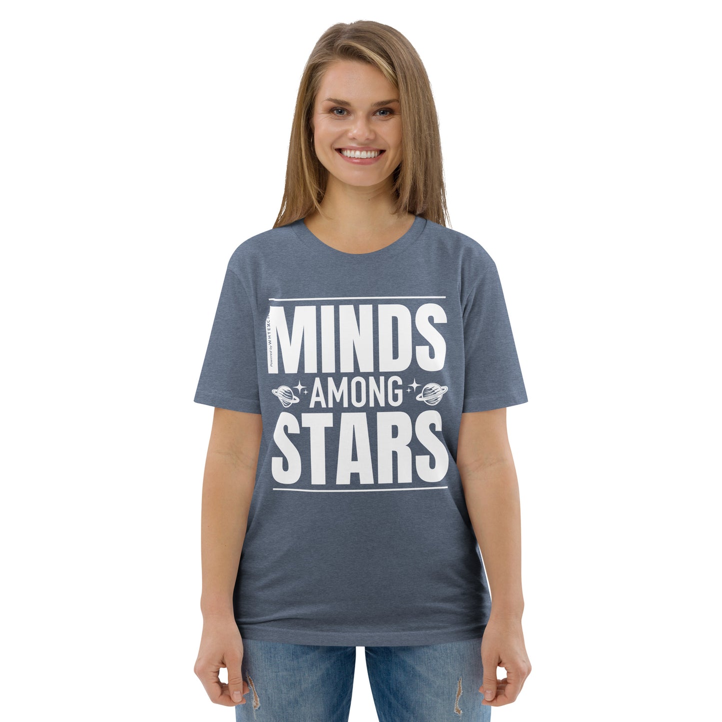 "Minds Among Stars"-Unisex Quality Cotton Tee