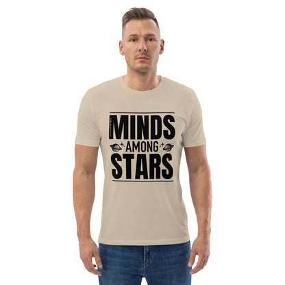 "Minds Among Stars"-Unisex Quality Cotton Tee